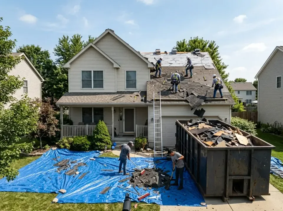 roof-replacement-debris-remova-004 — frequently asked questions, Cheapest Dumpster Rentals in Jackson, MS